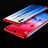 Custodia Silicone Trasparente Ultra Sottile Cover Morbida H01 per Huawei Honor 10 Lite Rosso