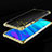 Custodia Silicone Trasparente Ultra Sottile Cover Morbida H01 per Huawei Honor 20 Lite Oro