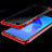 Custodia Silicone Trasparente Ultra Sottile Cover Morbida H01 per Huawei Honor 7S Rosso