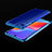 Custodia Silicone Trasparente Ultra Sottile Cover Morbida H01 per Huawei Honor 8A Blu