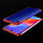 Custodia Silicone Trasparente Ultra Sottile Cover Morbida H01 per Huawei Honor 8A Rosso