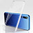 Custodia Silicone Trasparente Ultra Sottile Cover Morbida H01 per Huawei Honor Magic 2 Chiaro
