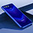 Custodia Silicone Trasparente Ultra Sottile Cover Morbida H01 per Huawei Honor V20 Blu