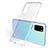 Custodia Silicone Trasparente Ultra Sottile Cover Morbida H01 per Huawei Honor V30 Pro 5G
