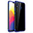 Custodia Silicone Trasparente Ultra Sottile Cover Morbida H01 per Huawei Nova 3e Blu