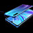 Custodia Silicone Trasparente Ultra Sottile Cover Morbida H01 per Huawei Nova 4e Blu