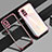 Custodia Silicone Trasparente Ultra Sottile Cover Morbida H01 per Huawei Nova 8 Pro 5G Oro Rosa