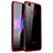 Custodia Silicone Trasparente Ultra Sottile Cover Morbida H01 per Huawei Nova Lite Rosso