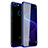 Custodia Silicone Trasparente Ultra Sottile Cover Morbida H01 per Huawei P Smart Blu