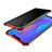 Custodia Silicone Trasparente Ultra Sottile Cover Morbida H01 per Huawei P Smart+ Plus Rosso