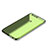Custodia Silicone Trasparente Ultra Sottile Cover Morbida H01 per Huawei P10 Verde