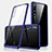 Custodia Silicone Trasparente Ultra Sottile Cover Morbida H01 per Huawei P20 Pro Blu