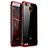 Custodia Silicone Trasparente Ultra Sottile Cover Morbida H01 per Huawei P8 Lite Smart Rosso