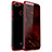 Custodia Silicone Trasparente Ultra Sottile Cover Morbida H01 per Huawei Y7 (2018) Rosso