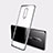 Custodia Silicone Trasparente Ultra Sottile Cover Morbida H01 per OnePlus 7 Nero