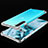 Custodia Silicone Trasparente Ultra Sottile Cover Morbida H01 per OnePlus Nord Argento