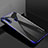 Custodia Silicone Trasparente Ultra Sottile Cover Morbida H01 per Oppo A31 Blu