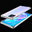 Custodia Silicone Trasparente Ultra Sottile Cover Morbida H01 per Oppo A73 5G Argento