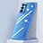 Custodia Silicone Trasparente Ultra Sottile Cover Morbida H01 per Oppo Reno5 5G Blu
