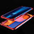 Custodia Silicone Trasparente Ultra Sottile Cover Morbida H01 per Samsung Galaxy A20s Rosso