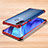 Custodia Silicone Trasparente Ultra Sottile Cover Morbida H01 per Samsung Galaxy A8s SM-G8870 Rosso