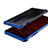 Custodia Silicone Trasparente Ultra Sottile Cover Morbida H01 per Samsung Galaxy A9 Star Lite Blu