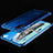 Custodia Silicone Trasparente Ultra Sottile Cover Morbida H01 per Samsung Galaxy M21s Blu