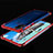 Custodia Silicone Trasparente Ultra Sottile Cover Morbida H01 per Samsung Galaxy M21s Rosso