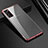 Custodia Silicone Trasparente Ultra Sottile Cover Morbida H01 per Samsung Galaxy Note 20 Ultra 5G Oro Rosa
