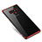 Custodia Silicone Trasparente Ultra Sottile Cover Morbida H01 per Samsung Galaxy Note 9 Rosso