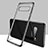 Custodia Silicone Trasparente Ultra Sottile Cover Morbida H01 per Samsung Galaxy S10 Plus Nero