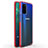 Custodia Silicone Trasparente Ultra Sottile Cover Morbida H01 per Samsung Galaxy S20 Plus Rosso