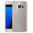 Custodia Silicone Trasparente Ultra Sottile Cover Morbida H01 per Samsung Galaxy S7 G930F G930FD Grigio