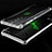 Custodia Silicone Trasparente Ultra Sottile Cover Morbida H01 per Xiaomi Black Shark Helo Argento