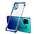 Custodia Silicone Trasparente Ultra Sottile Cover Morbida H01 per Xiaomi Mi 10 Lite Blu