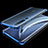Custodia Silicone Trasparente Ultra Sottile Cover Morbida H01 per Xiaomi Mi 10 Pro Blu