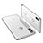 Custodia Silicone Trasparente Ultra Sottile Cover Morbida H01 per Xiaomi Mi 8 Argento