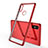 Custodia Silicone Trasparente Ultra Sottile Cover Morbida H01 per Xiaomi Mi 8 SE Rosso