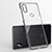 Custodia Silicone Trasparente Ultra Sottile Cover Morbida H01 per Xiaomi Mi Mix 3 Nero