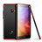 Custodia Silicone Trasparente Ultra Sottile Cover Morbida H01 per Xiaomi Mi Note 2 Rosso