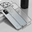 Custodia Silicone Trasparente Ultra Sottile Cover Morbida H01 per Xiaomi POCO M3 Pro 5G Argento