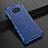 Custodia Silicone Trasparente Ultra Sottile Cover Morbida H01 per Xiaomi Poco X3 Blu