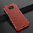 Custodia Silicone Trasparente Ultra Sottile Cover Morbida H01 per Xiaomi Poco X3 Rosso