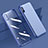 Custodia Silicone Trasparente Ultra Sottile Cover Morbida H01 per Xiaomi Redmi 9A Blu