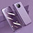 Custodia Silicone Trasparente Ultra Sottile Cover Morbida H01 per Xiaomi Redmi Note 9 5G Viola