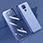 Custodia Silicone Trasparente Ultra Sottile Cover Morbida H01 per Xiaomi Redmi Note 9 Blu