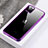 Custodia Silicone Trasparente Ultra Sottile Cover Morbida H02 per Apple iPhone 11 Pro Max Viola