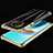 Custodia Silicone Trasparente Ultra Sottile Cover Morbida H02 per Huawei Enjoy 20 Plus 5G Oro