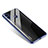 Custodia Silicone Trasparente Ultra Sottile Cover Morbida H02 per Huawei Honor Note 10 Blu