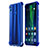 Custodia Silicone Trasparente Ultra Sottile Cover Morbida H02 per Huawei Honor View 10 Lite Blu